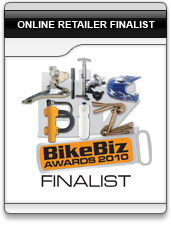 Online retailer finalist - BikeBiz awards 2010 Online retailer finalist - BikeBiz awards 2010