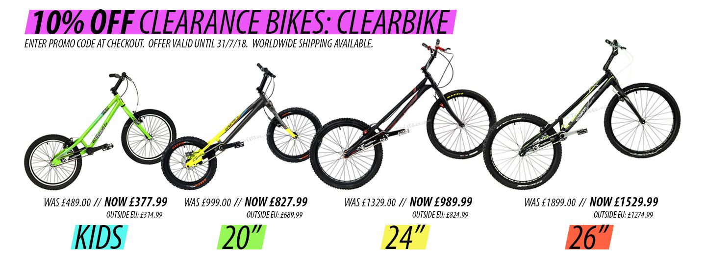 Trials Bikes at TartyBikes - The World's Leading Online Bike Trials Shop